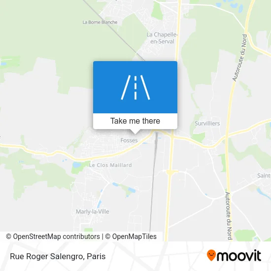 Rue Roger Salengro map