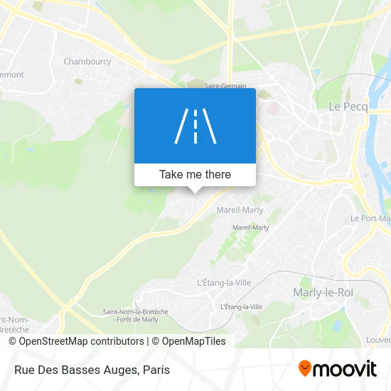 Rue Des Basses Auges map
