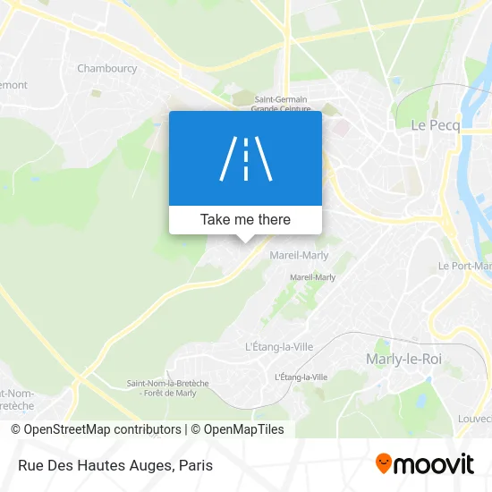 Rue Des Hautes Auges map