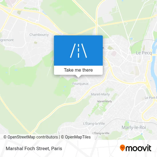 Rue du Maréchal Foch map