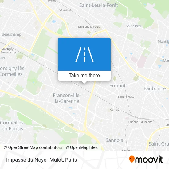 Impasse du Noyer Mulot map