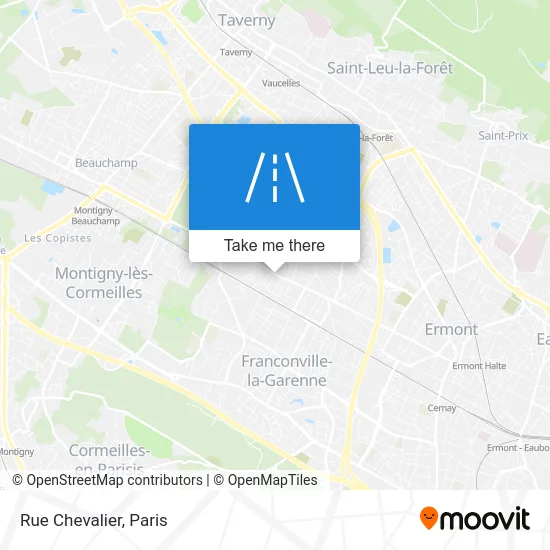 Rue Chevalier map