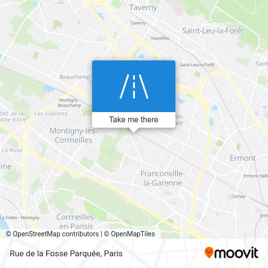 Rue de la Fosse Parquée map
