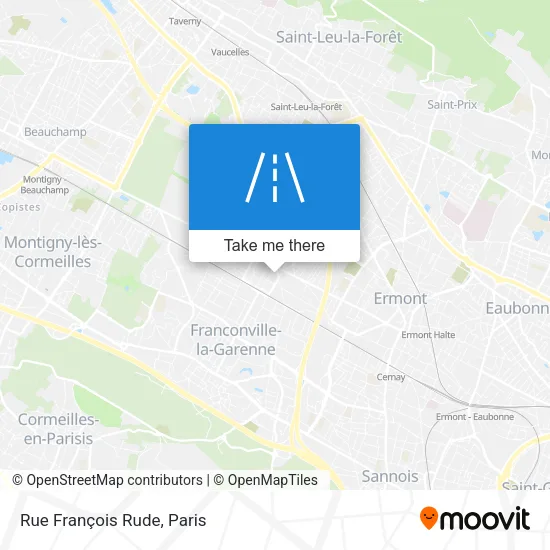 Rue François Rude map