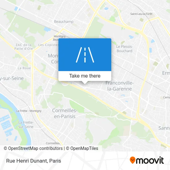 Rue Henri Dunant map
