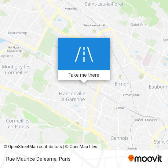 Rue Maurice Dalesme map