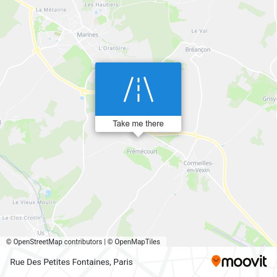 Rue Des Petites Fontaines map