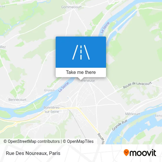 Rue Des Noureaux map