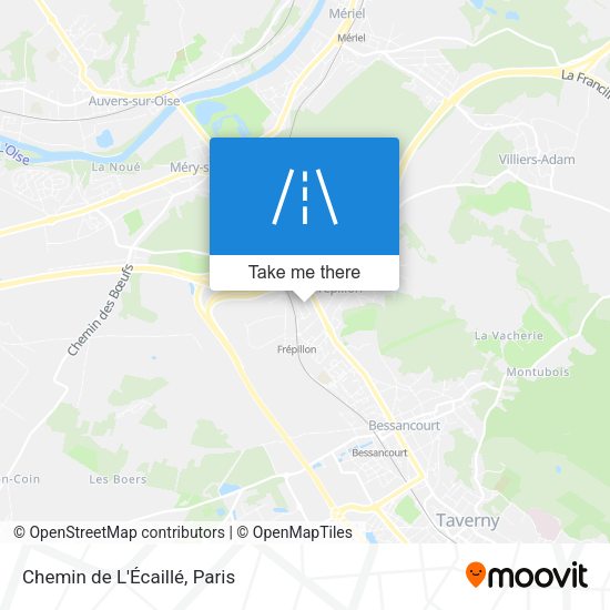 Chemin de L'Écaillé map