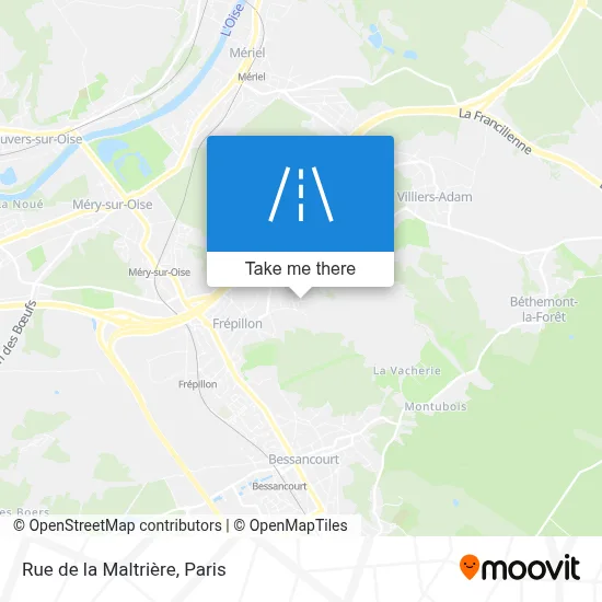 Rue de la Maltrière map