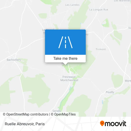 Ruelle Abreuvoir map