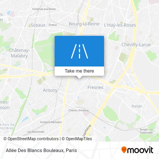 Allée Des Blancs Bouleaux map