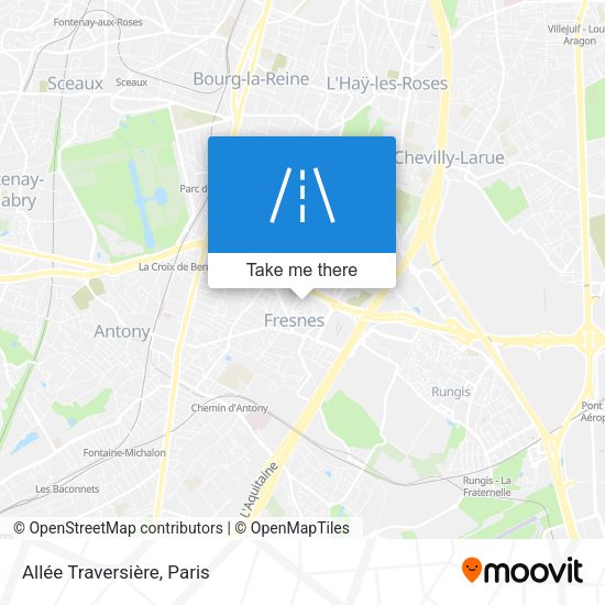 Allée Traversière map