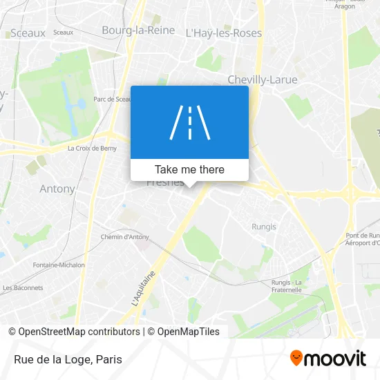 Rue de la Loge map