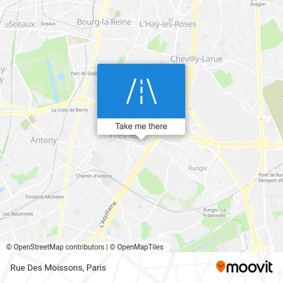 Rue Des Moissons map