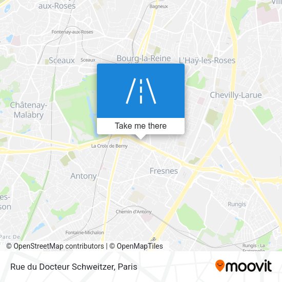 Rue du Docteur Schweitzer map