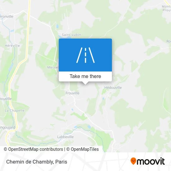 Chemin de Chambly map