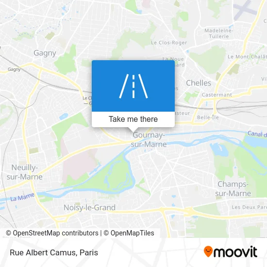 Rue Albert Camus map