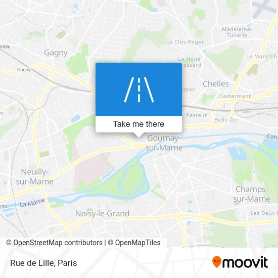 Rue de Lille map