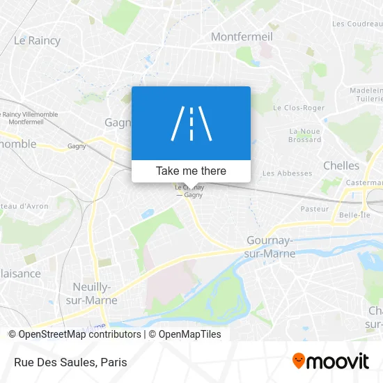 Rue Des Saules map