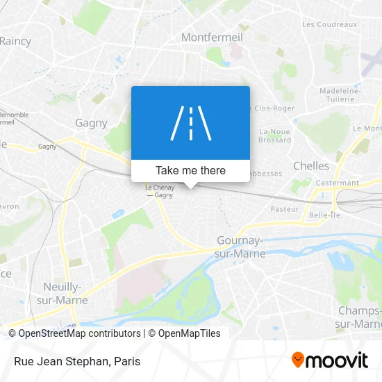 Rue Jean Stephan map