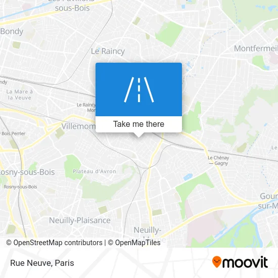 Rue Neuve map