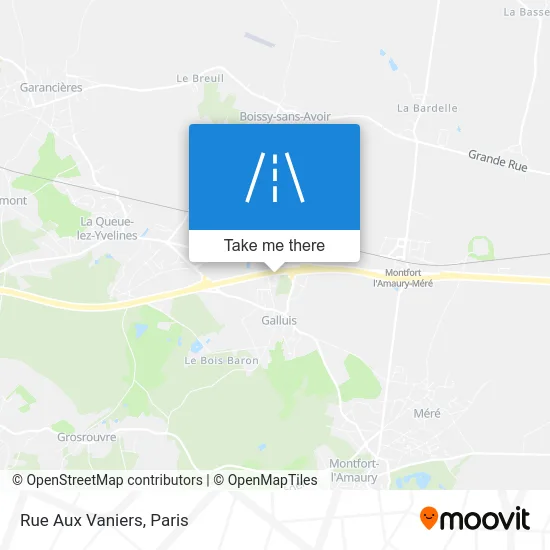 Rue Aux Vaniers map