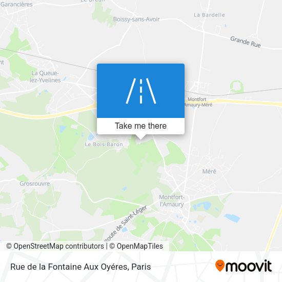 Rue de la Fontaine Aux Oyéres map
