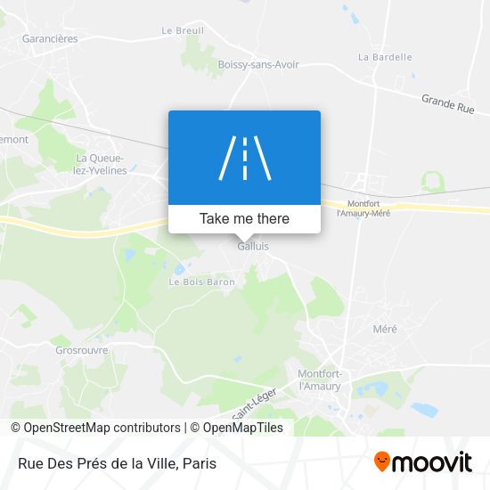 Rue Des Prés de la Ville map