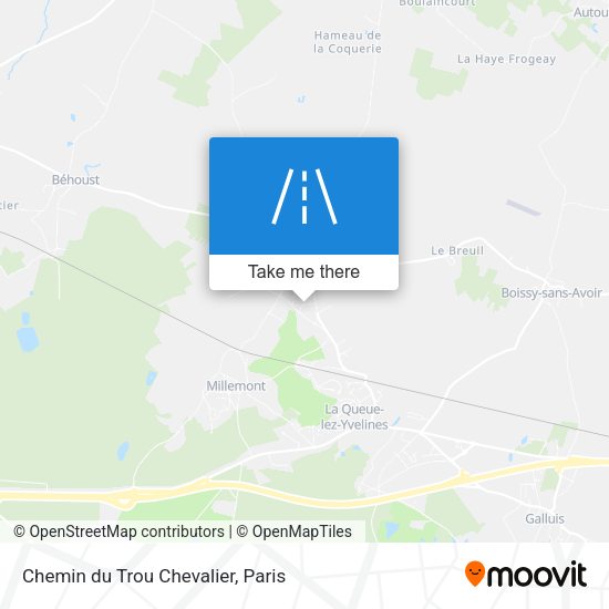 Chemin du Trou Chevalier map