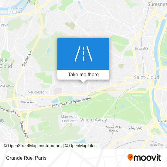 Grande Rue map