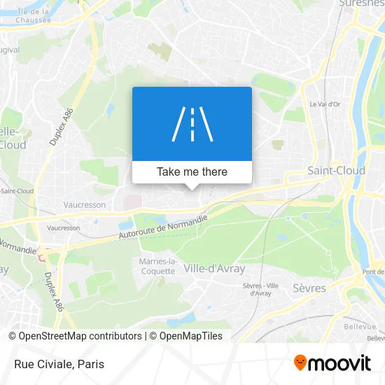 Rue Civiale map