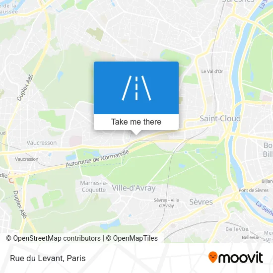 Rue du Levant map
