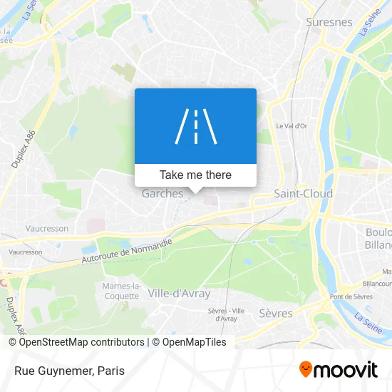 Rue Guynemer map