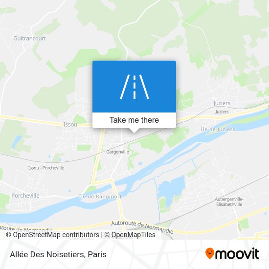 Allée Des Noisetiers map