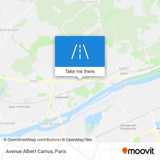 Avenue Albert Camus map