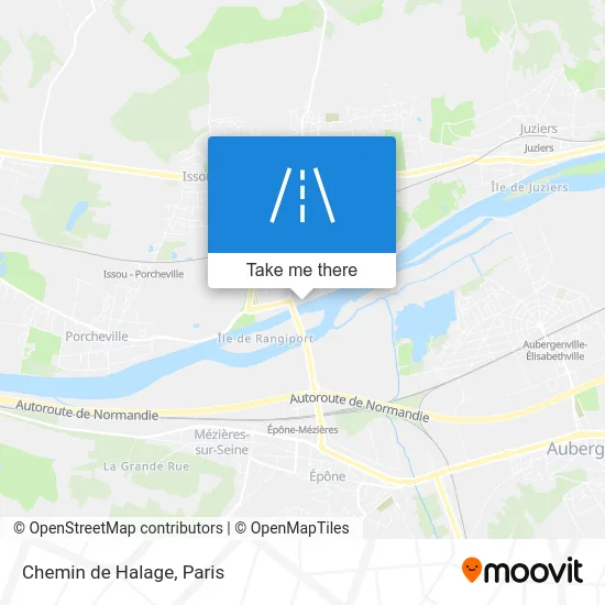 Chemin de Halage map