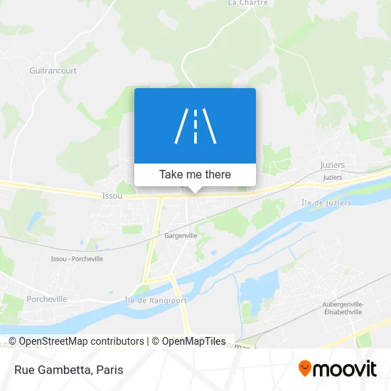 Rue Gambetta map