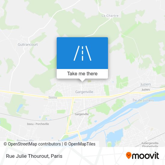 Rue Julie Thourout map