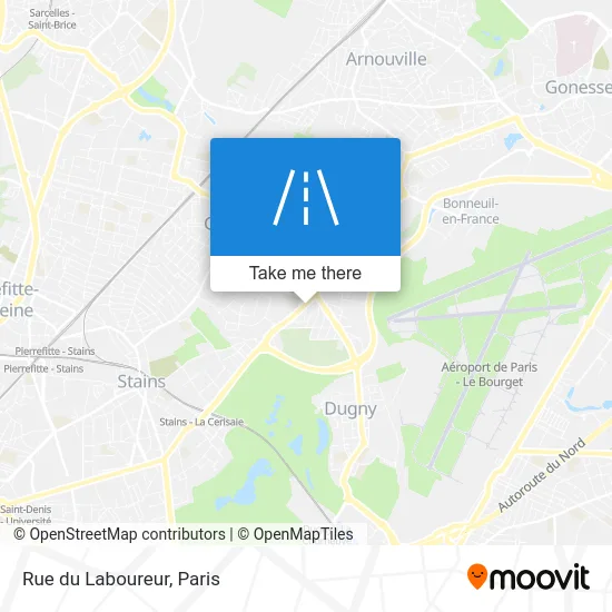 Rue du Laboureur map