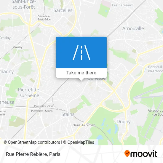 Rue Pierre Rebière map