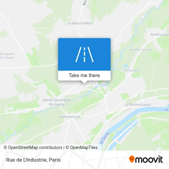 Rue De L'Industrie map