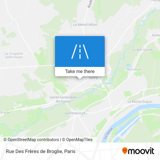 Rue Des Frères De Broglie map