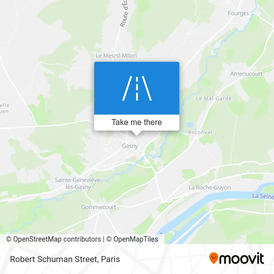 Rue Robert Schuman map