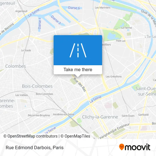 Rue Edmond Darbois map