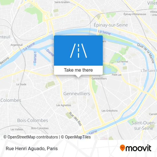 Rue Henri Aguado map