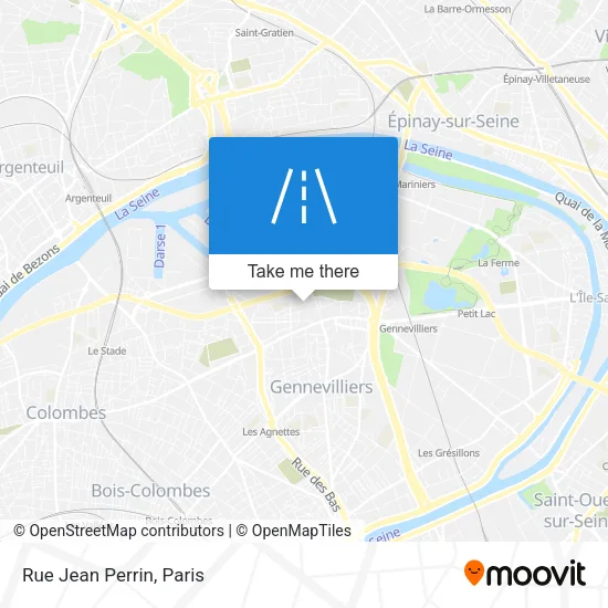 Rue Jean Perrin map