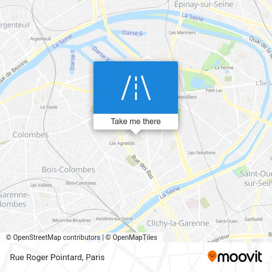 Rue Roger Pointard map