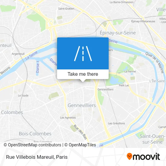Rue Villebois Mareuil map