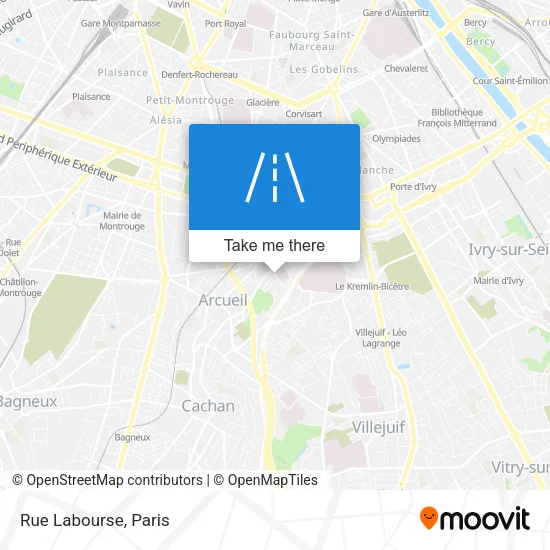 Rue Labourse map
